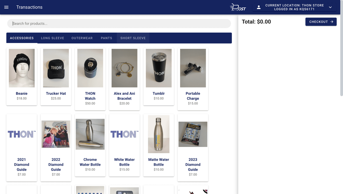 POST (Point of Sale Terminal)